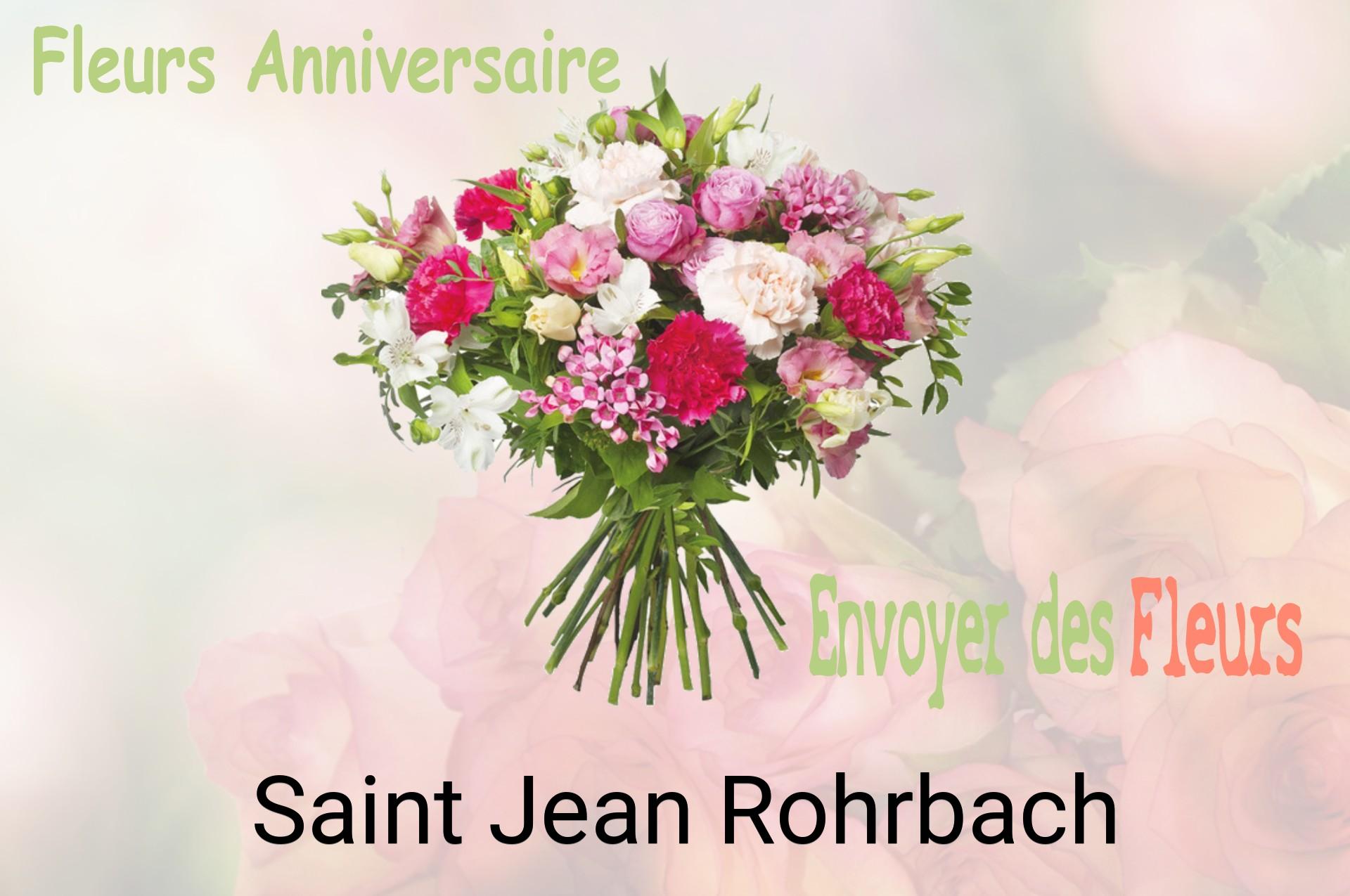 Bouquet de fleurs d’anniversaire livré à Saint-Jean-Rohrbach
