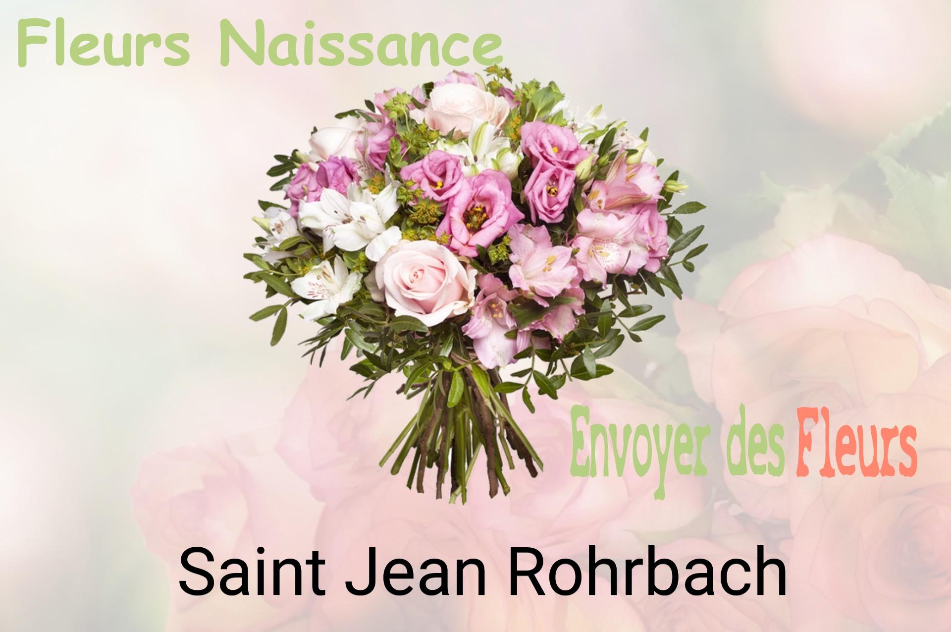 Bouquet de fleurs de naissance livré à Saint-Jean-Rohrbach